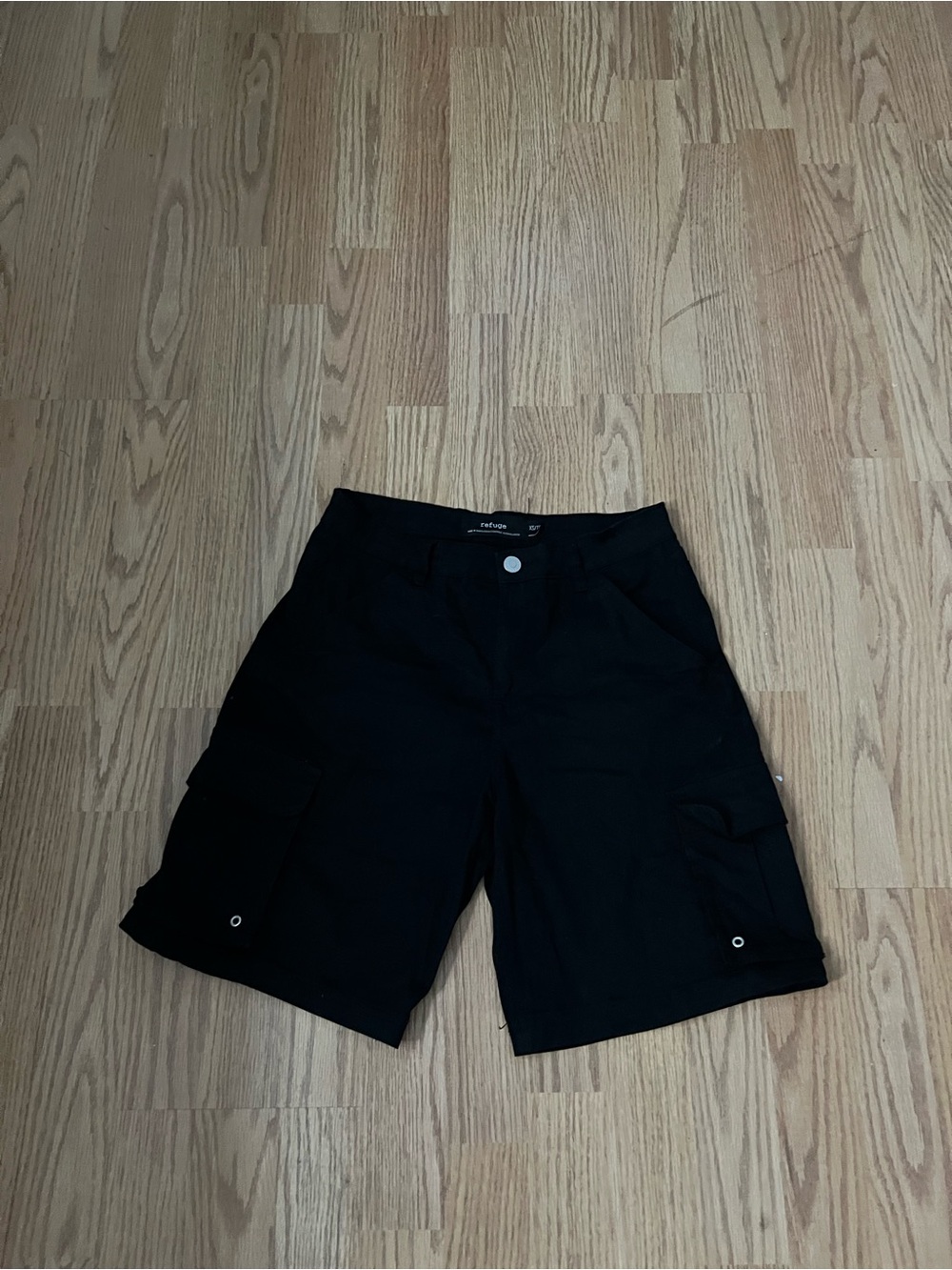 refuge Black Women's Cargo Shorts